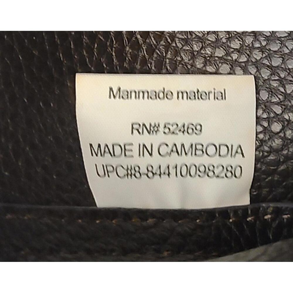 2pk Vegan Suede Tote  Sz Medium Equestrian Collegiate Preppy Purple Brown 15x14 - Picture 12 of 13